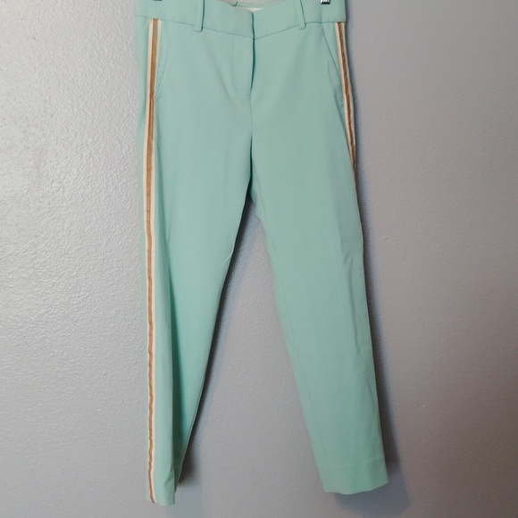 J. Crew Cameron Tuxedo Stripe Pant Size 4 - Picture 16 of 16